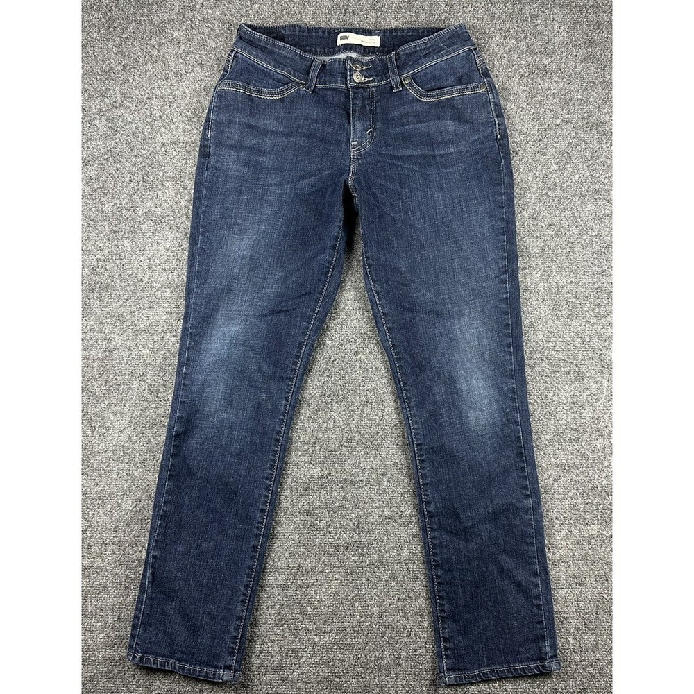 Levis 529 Jeans Women 28X28 Curvy Skinny Leg Denim Blue Outdoor Casual Zip Pants
